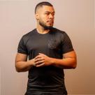 Camiseta Corinthians Oficial Masculina All Black Leve DryFit Camiseta Corinthians Oficial Masculina All Black Leve DryFit