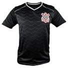 Camiseta Corinthians Preto Masculina Estilo Gola V Original Camiseta Corinthians Preto Masculina Estilo Gola V Original