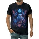 Camiseta Coruja Ave Noturna Mistério Silêncio Elegância