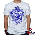 Camiseta Corvinal 100% Algodão Harry Potter Ravenclaw Geeko