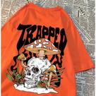 Camiseta Costas Trapped Caveira Cabeça Cogumelo Streetwear!