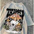 Camiseta Costas Trapped Caveira Cabeça Cogumelo Streetwear!