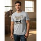 Camiseta Country 100% algodão Western Camisa Casual Vaqueiros