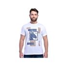 Camiseta Country Masculina BF///MS Decore Stamp Branca - Ref.CM528