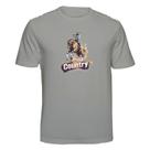 Camiseta Country Rodeio Cavalos Peão Cor:CinzaTamanho:GG
