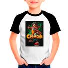 Camiseta CRASH BANDICOOT Games Jogos Moda Infantil Roupa Criança 03