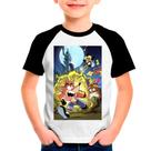 Camiseta CRASH BANDICOOT Games Jogos Moda Infantil Roupa Criança 06