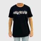 Camiseta Creature Slab Diy Preta