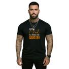 Camiseta Cristã Com Deus Tudo é Possível Preta