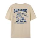 Camiseta Cristã Engraçada com Versículo Bíblico - Estilo Retro Streetwear