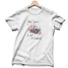 Camiseta Cristã Feminina - Deus quer te ver sorrindo