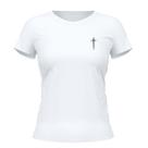 Camiseta Cristã Feminina - Nâo temas, creia Branca Camiseta Cristã Feminina - Nâo temas, creia Branca