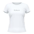 Camiseta Cristã Feminina - Trust the process Branca