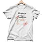 Camiseta Cristã Feminina - Tudo posso naquele que me fortalece