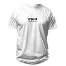 Camiseta Cristã Masculina - Yeshua Tinta Branca