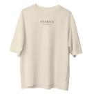 Camiseta Cristã Oversized - É tudo sobre ele Branca