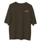 Camiseta Cristã Oversized - Jesus Vive Ocre