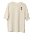 Camiseta Cristã Oversized - Sejam Santos Branca