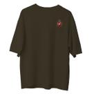 Camiseta Cristã Oversized - Sejam Santos Ocre