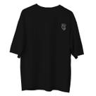 Camiseta Cristã Oversized - Vivo pela fé Preta
