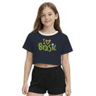 Camiseta Cropped Adulto Look Jeans I Love Brasil