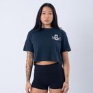 Camiseta cropped champion athletic two roses ink