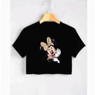Camiseta Cropped desenho Minnie anime