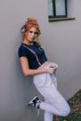 Camiseta cropped - falcon - preta Camiseta cropped - falcon - preta