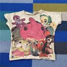 Camiseta Cropped Feminina Y2K - Estilo Gótico Vintage Punk