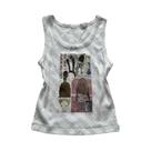 Camiseta Cropped Feminina Y2K Harajuku Com Estampa De Letras E Alças, Estilo Streetwear Anos 2000