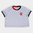 Camiseta Cropped Flamengo Feminina