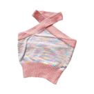 Camiseta Cropped Halter Tie-Dye Arco-Íris Para Mulheres, Sem Costas, Em Malha Elástica, Verão E