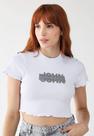 Camiseta Cropped Mind Off-White