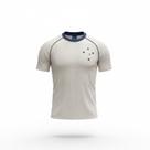 Camiseta Cruzeiro Mosaico Cinza Unissex Oficial Licenciada Camiseta Cruzeiro Mosaico Cinza Unissex Oficial Licenciada
