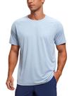 Camiseta CRZ YOGA Azul Chambray Leve e de Secagem Rápida P