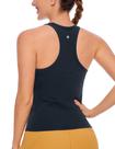 Camiseta CRZ YOGA Butterluxe Gola Alta com Costas Nadador Marinho P