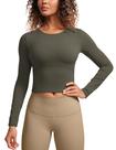 Camiseta CRZ YOGA Butterluxe Gola Redonda Manga Longa XL