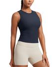 Camiseta CRZ YOGA Cloudweight com Franzido Lateral Marinho XL