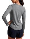 Camiseta CRZ YOGA de Manga Larga Leve para Treino Tamanho PP