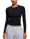 Camiseta CRZ YOGA Softembrace de Manga Longa Gola Careca XL
