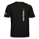 Camiseta Curso Psicologia Estudo dos Processos Mentais Cor:PretaTamanho:P