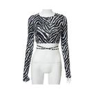 Camiseta Curta Preta Sem Costas Com Renda E Decote Em O, Manga Comprida, Slim Fit, Para Mulheres,