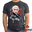 Camiseta Daenerys Targaryen 100% Algodão Game Of Thrones My Blood is Fire Fire And Blood Geeko