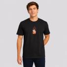 Camiseta DC Burning Dice Logo Preta