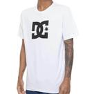 Camiseta DC MC Star Fill Fire Branco Camiseta DC MC Star Fill Fire Branco