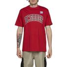 Camiseta DC Shoes Showtime WT24 Masculina Vermelho