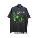 Camiseta De Algodão Carvão Para Homens E Mulheres, the X Files, a Verdade Está Lá Fora, Conforto