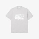 Camiseta de Algodão Clássica Com Estampa