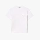 Camiseta de Algodão com Bolso no Peito Camiseta de Algodão com Bolso no Peito