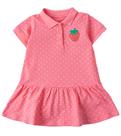 Camiseta de algodão de manga curta LU Toddler Girl 7T
